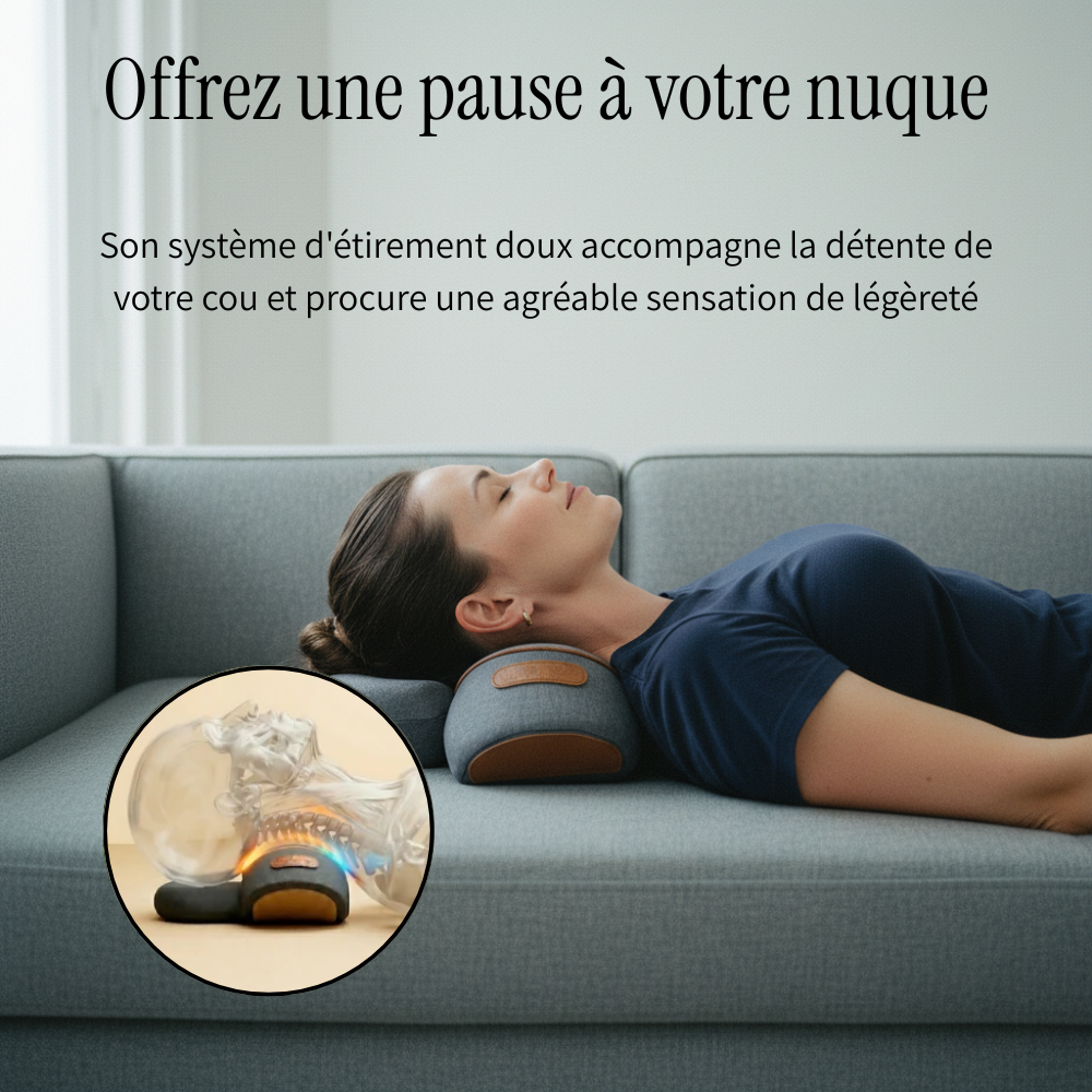 L'Atlas™ | Oreiller de traction cervicale 3-en-1
