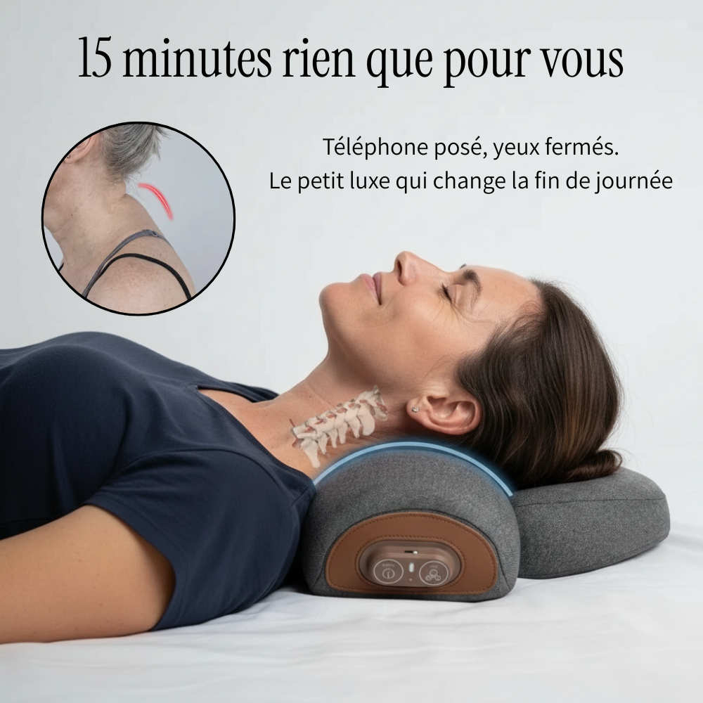 L'Atlas™ | Oreiller de traction cervicale 3-en-1
