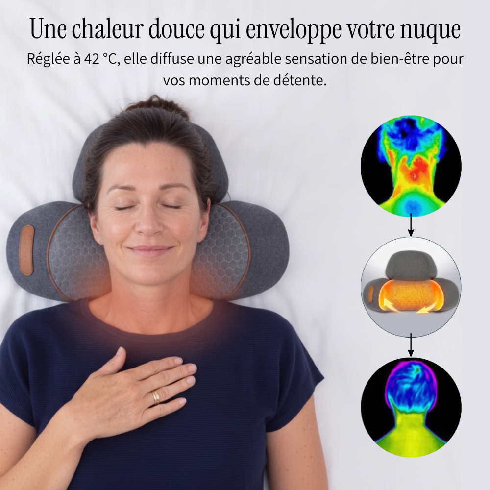 L'Atlas™ | Oreiller de traction cervicale 3-en-1